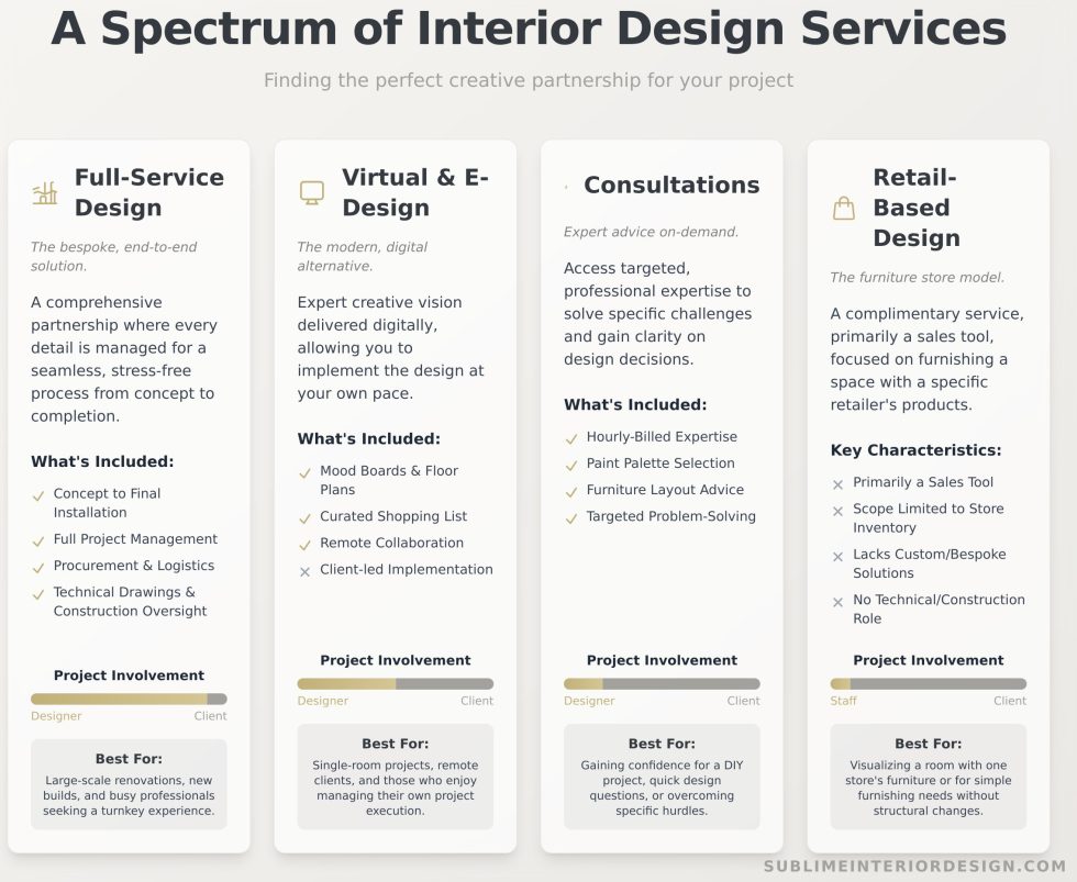 The Definitive Guide to Interior Design Services: Crafting Your Dream ...