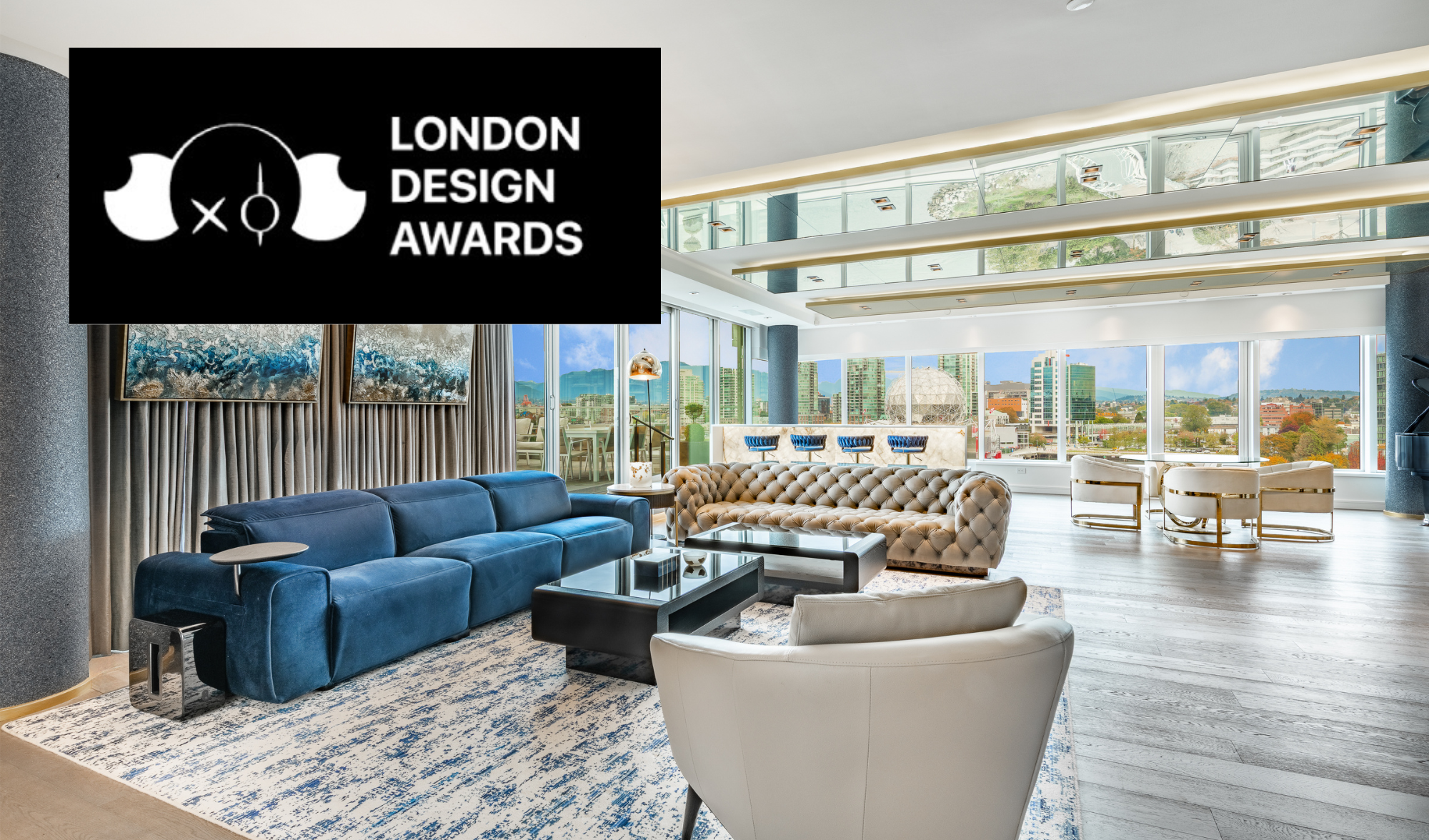 Aqua Vista Penthouse wins Gold for London Design Awards - Residential