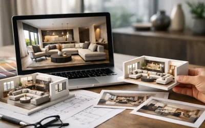 Media + Awards Interior Design 3D Renderings That Clarify Design