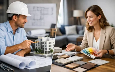 Media + Awards Architect Versus Interior Designer Roles Explained